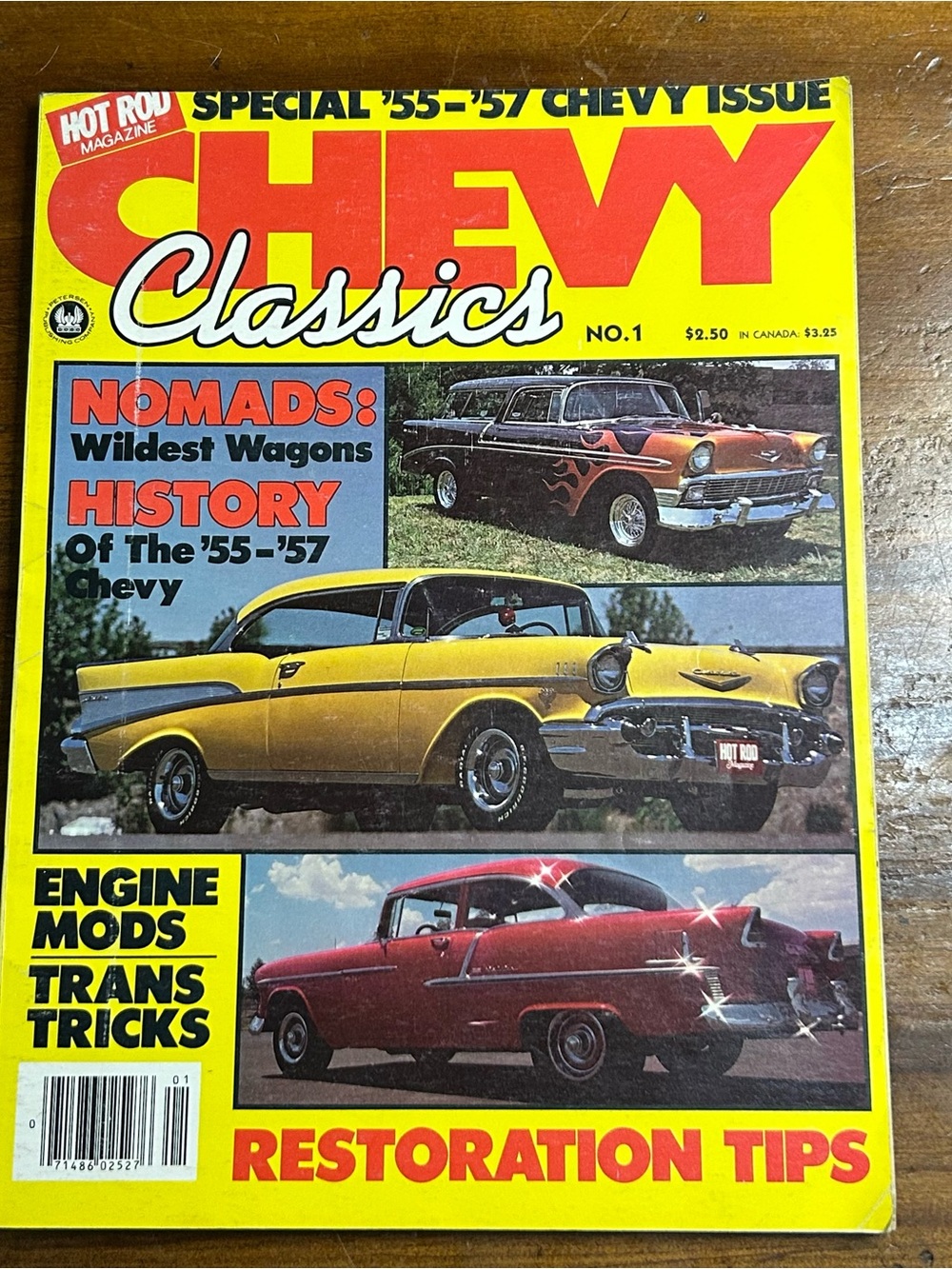 Hot Rod 1955-57 Chevy Classic Issue #1 1980